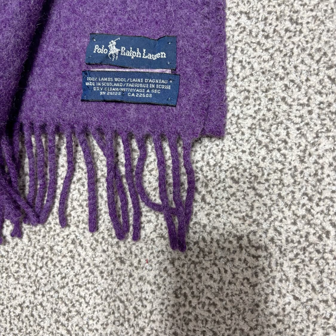 [택포,램스울100] 폴로 랄프로렌 이태리 머플러 목도리 [A] 상품이미지3