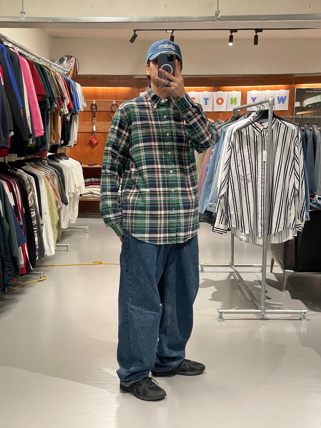 폴로 랄프로렌 체크 셔츠 상품이미지2