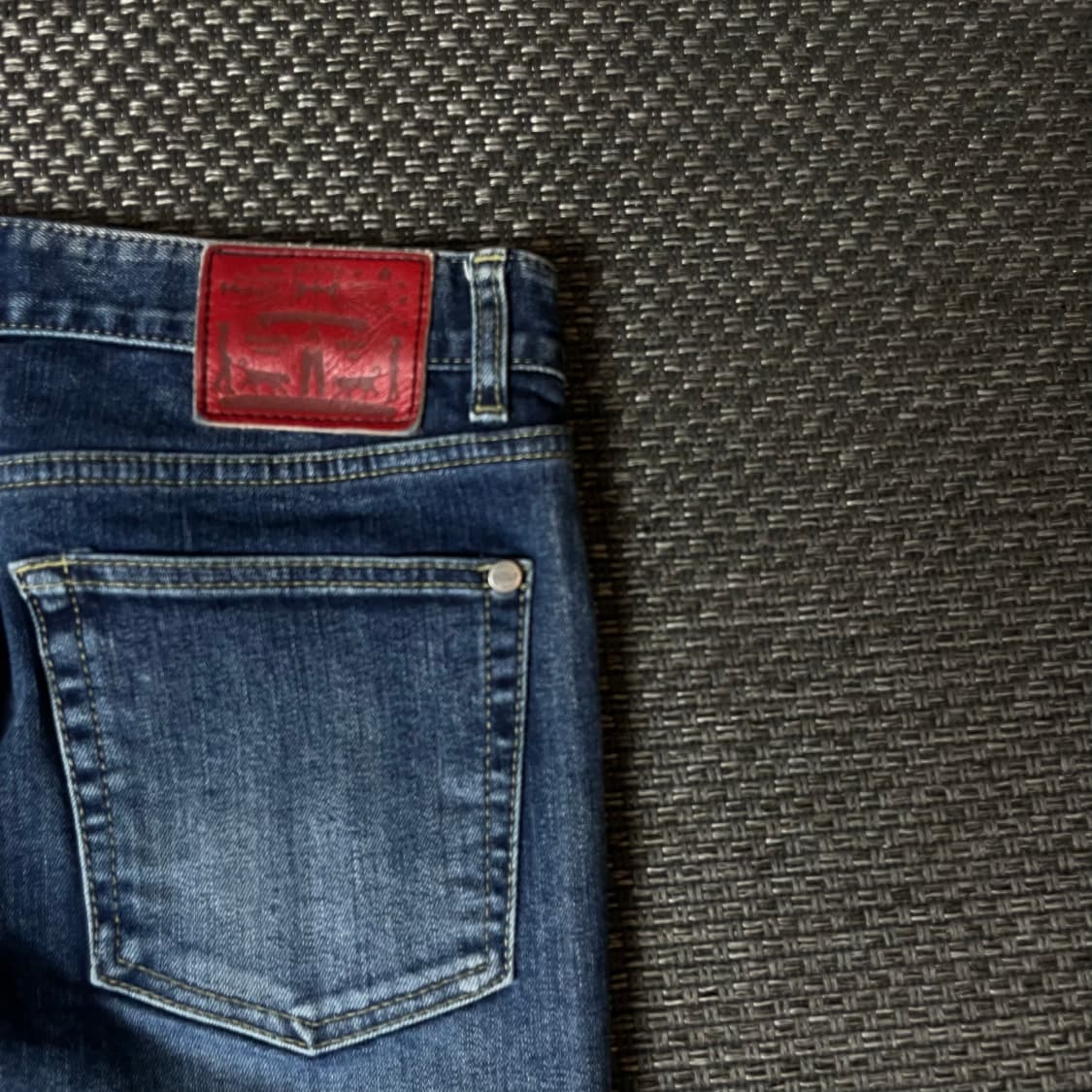 (32) 모드나인 중청 워싱 데님 팬츠 상품이미지8