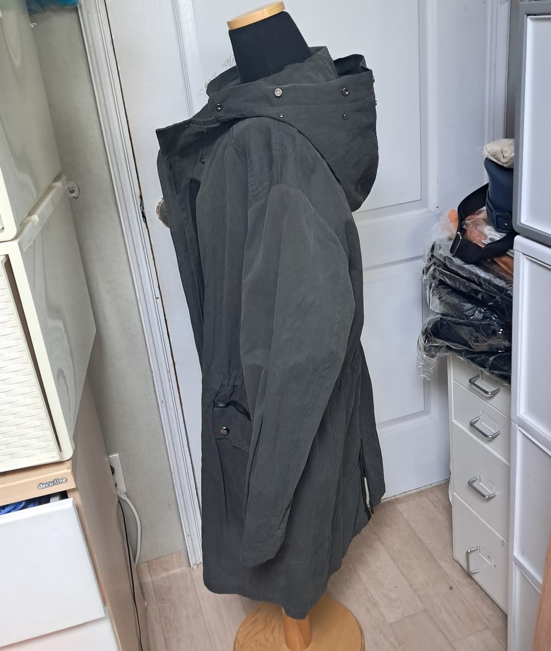 산드로 후드 야상 자켓 코트 S(55~66) 상품이미지2