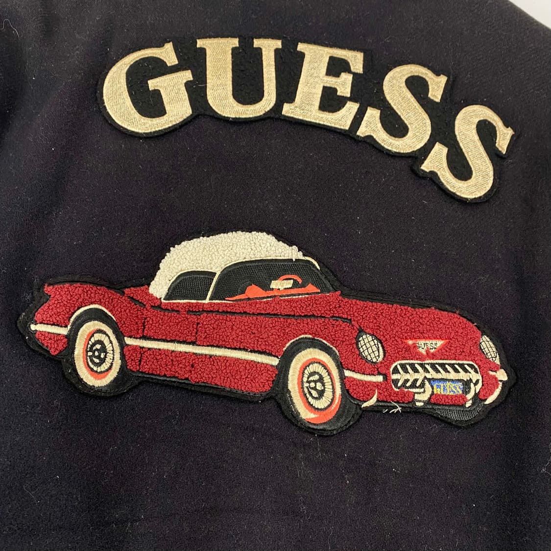 90s 게스 암레더 1955투어링 바시티 자켓 (105) 상품이미지5