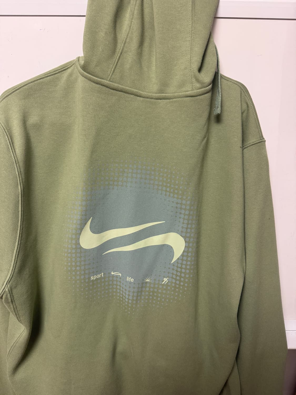 (실착1회) 나이키 카키 후드집업 XL 상품이미지5