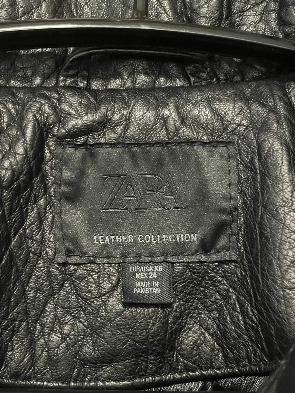 하이넥 램스킨 레더 자켓 상품이미지5