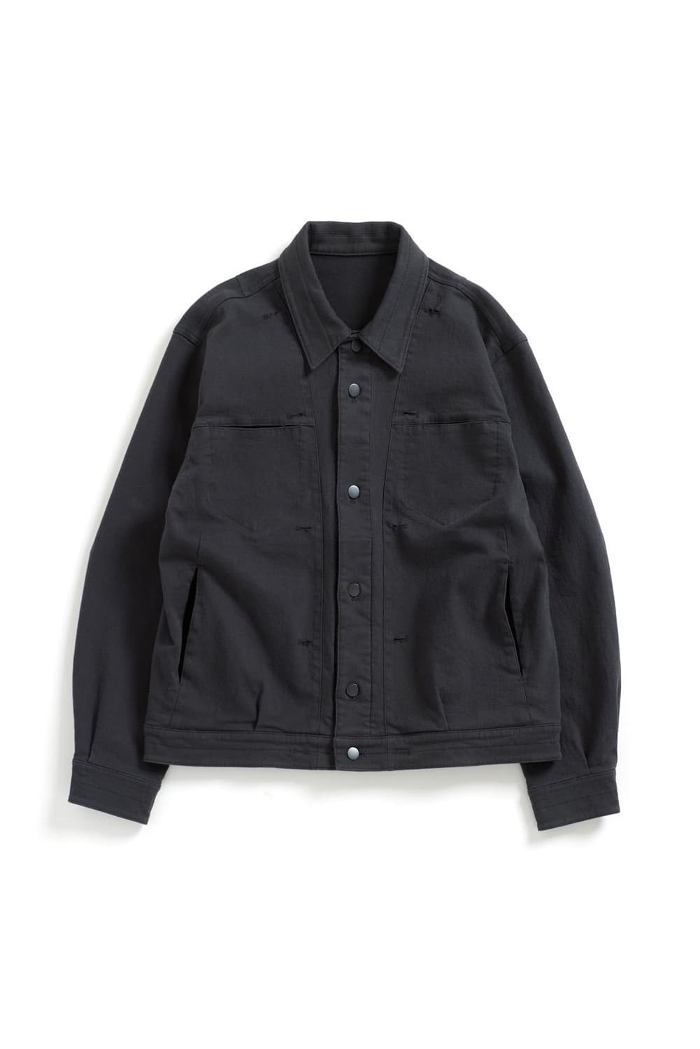 (3) 해칭룸 리버스 트러커 워시드 블루 상품이미지1