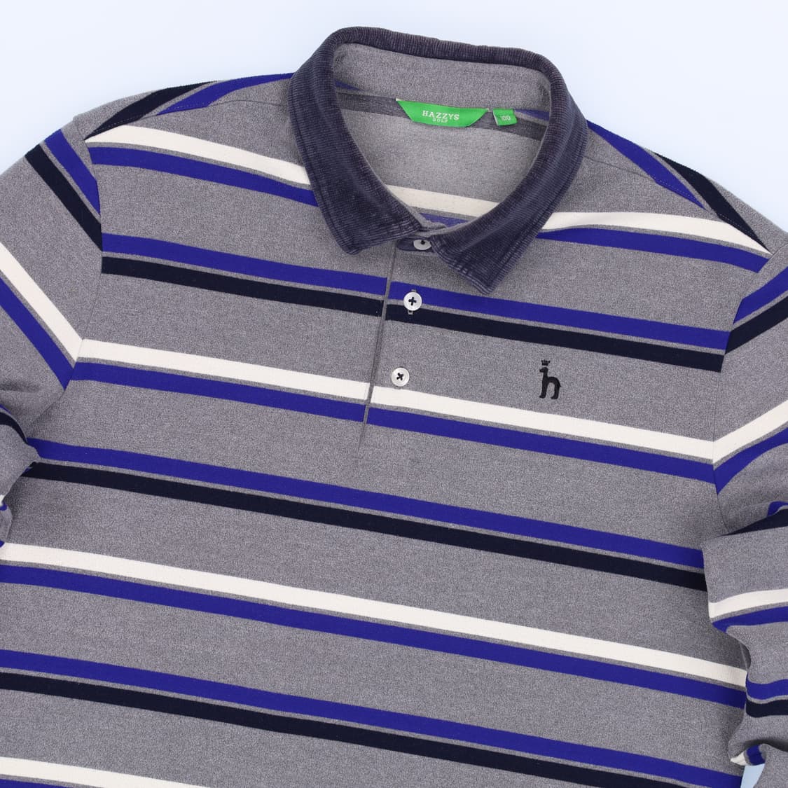 100 헤지스 골프 코듀로이 카라 피케 긴팔 티셔츠 4232 상품이미지3