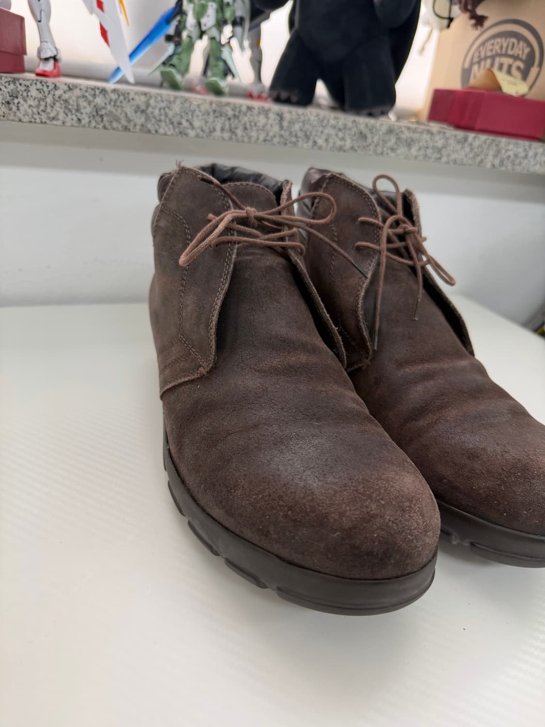 정품) 몽클레어 남성 스웨이드 부츠 워커 42 상품이미지3