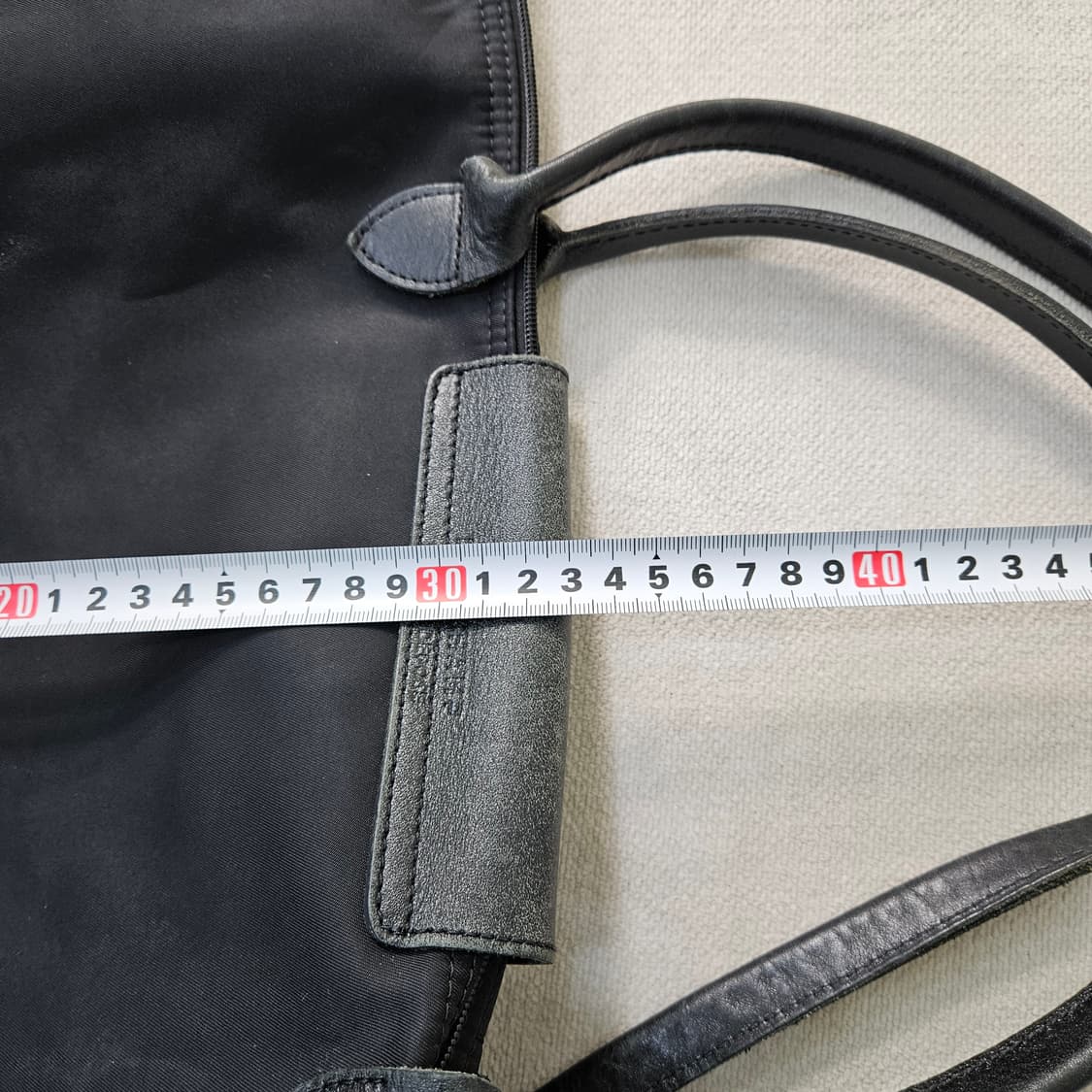 F 롱샴 플라이쥬 에너지 토트백(얼룩) 0409Y 상품이미지6