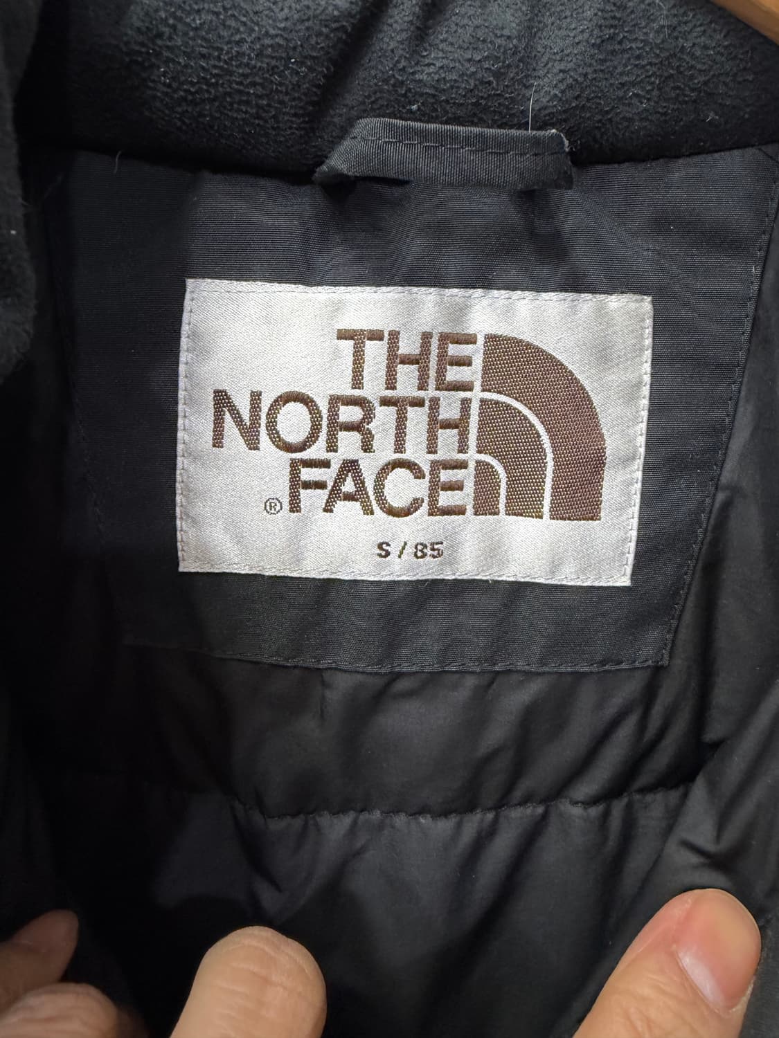 정품) 노스페이스 여성 화이트라벨 롱패딩 S 상품이미지7