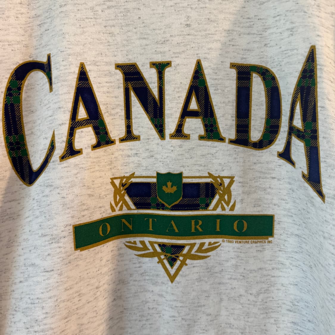 90s캐나다 온타리오 프린팅맨투맨 L 상품이미지3