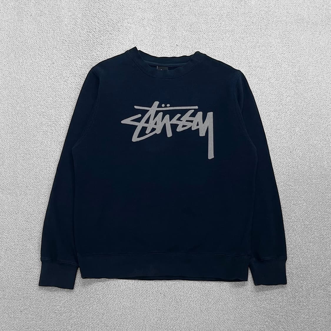 스투시 Stussy 스탁 패치 로고 크루넥 맨투맨 상품이미지1