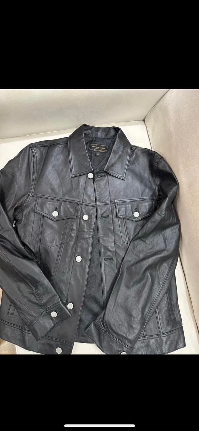 유니폼 브릿지 레더 자켓 상품이미지3