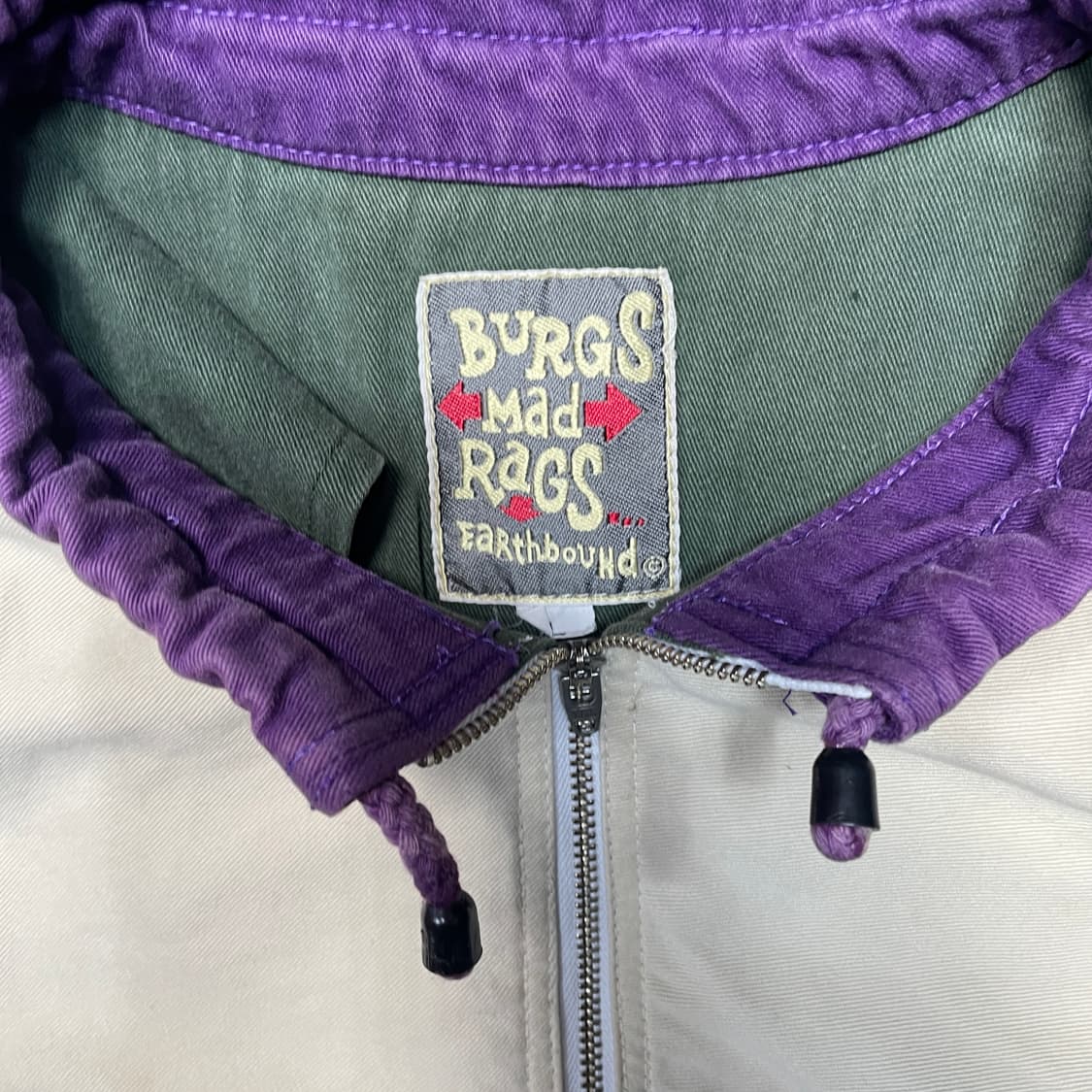 90s MAD RaGS 올드스쿨 빅로고 보헤미안 아노락 자켓 L 상품이미지8