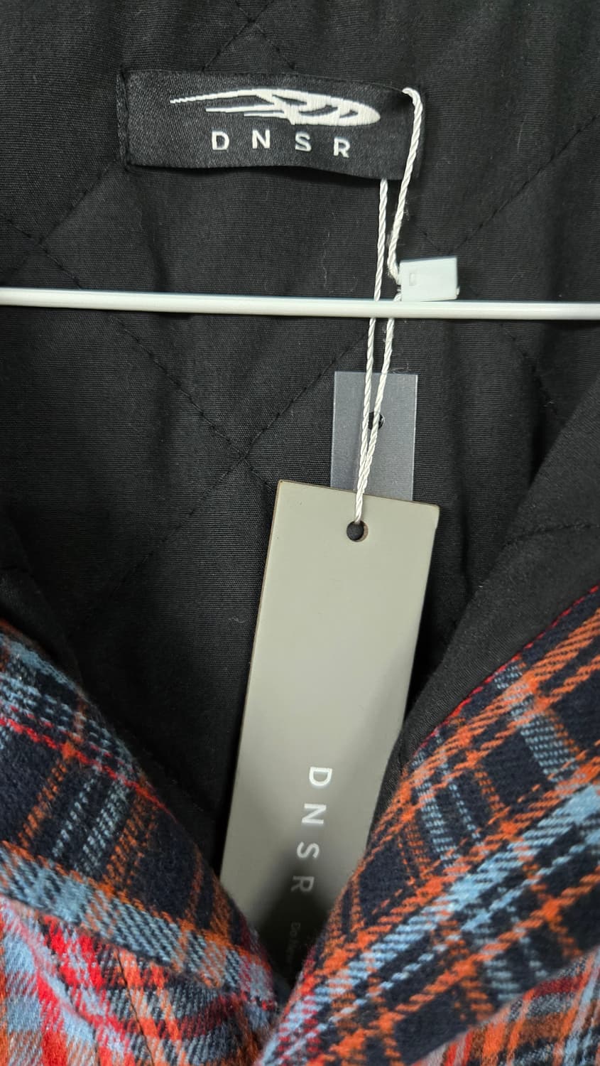 DNSR 퀼팅 후드 셔츠 상품이미지3