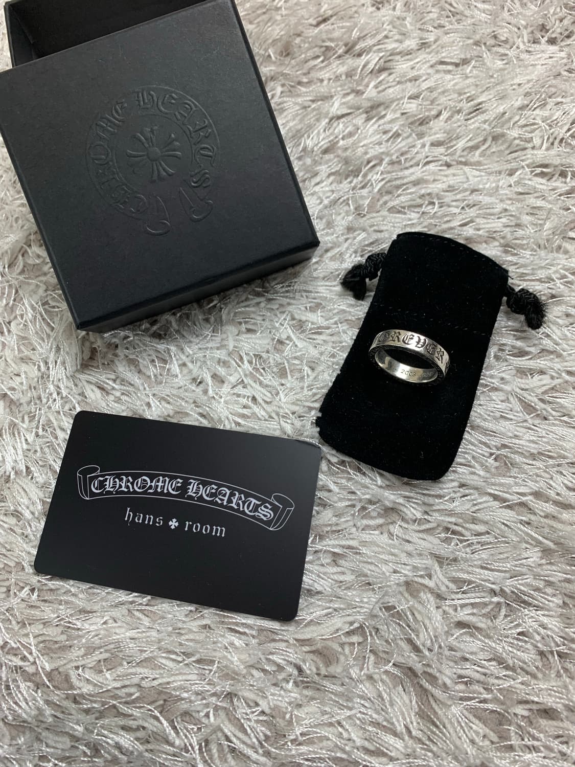 [US 10]  정품 크롬하츠 포에버링 6mm 상품이미지1