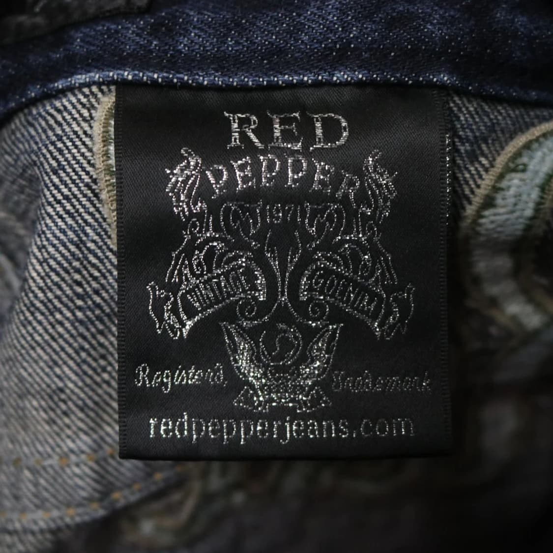 레드페퍼 자수 포인트 데님 팬츠 65085 상품이미지9