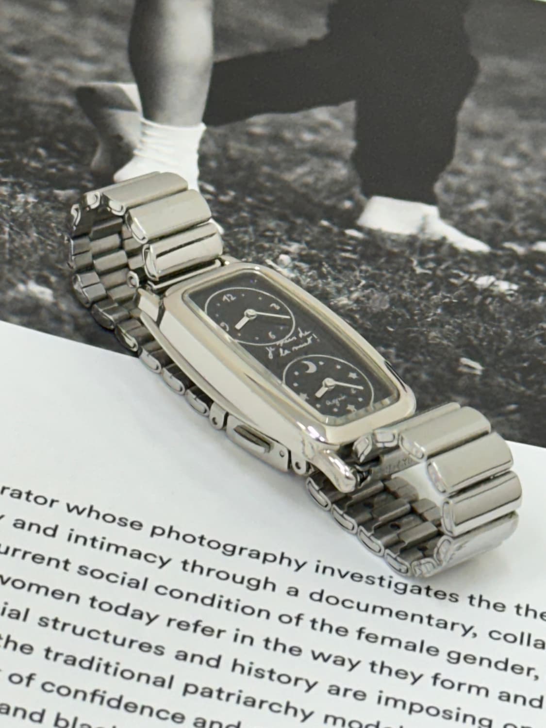 아네스베 agnes b 듀얼타임 시계 상품이미지6