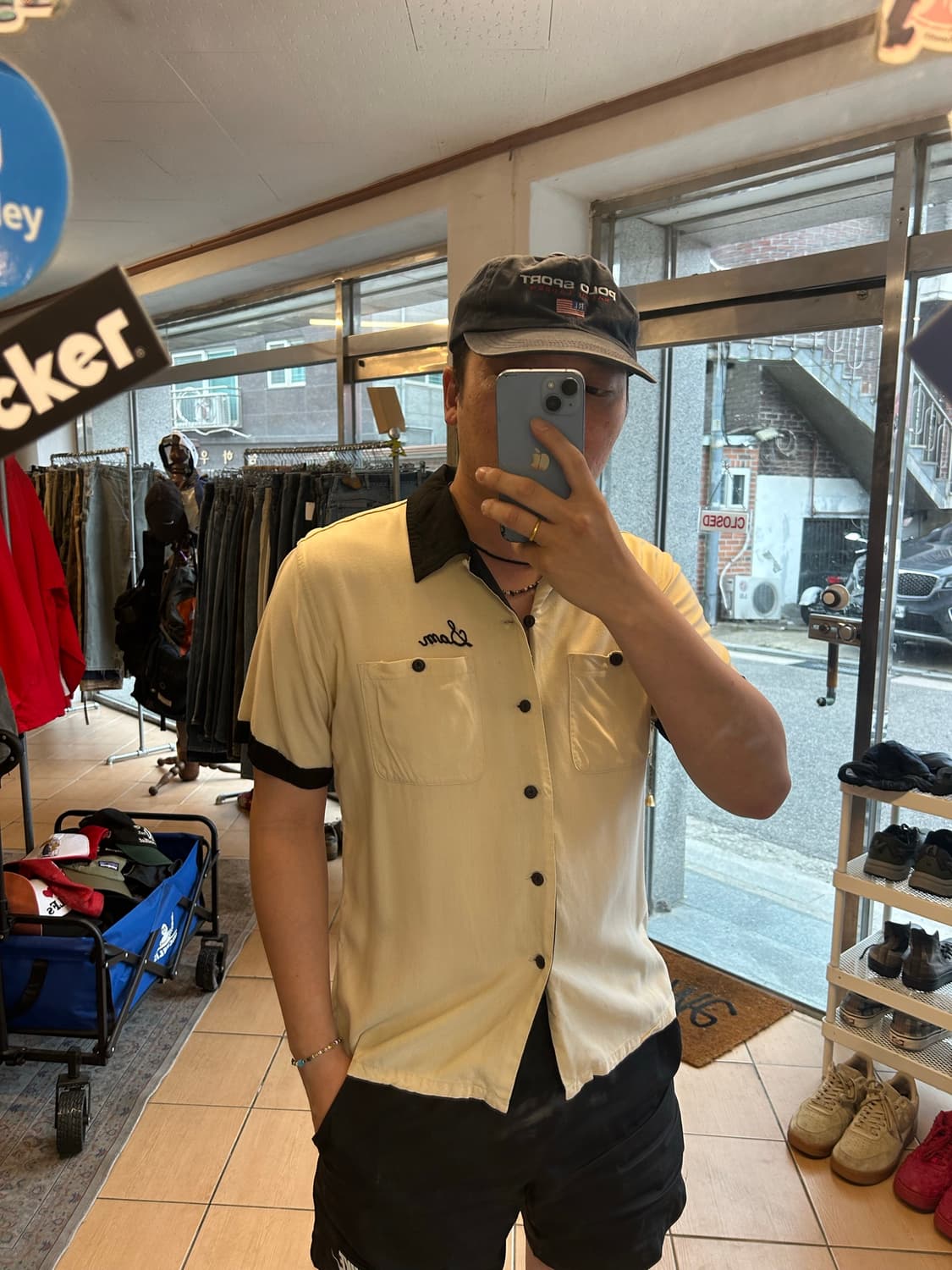 휴스턴 레이온 볼링셔츠 상품이미지7