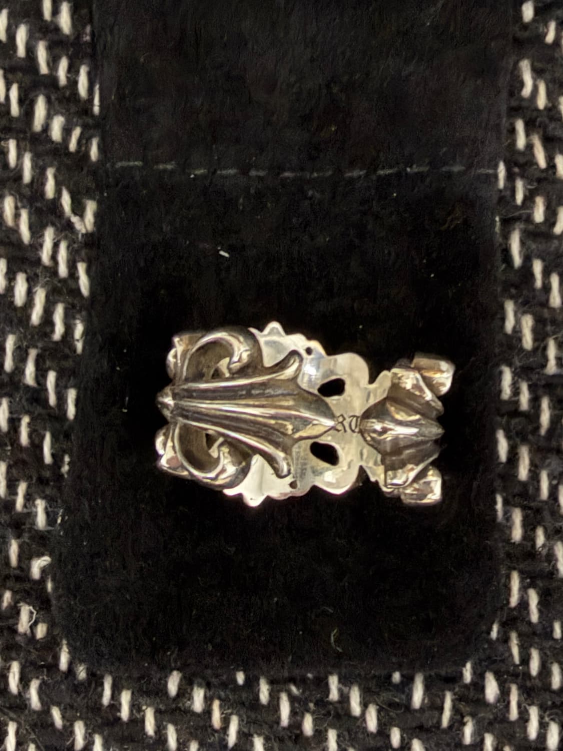 크롬하츠 더블 플로랄 링 us 10 상품이미지3