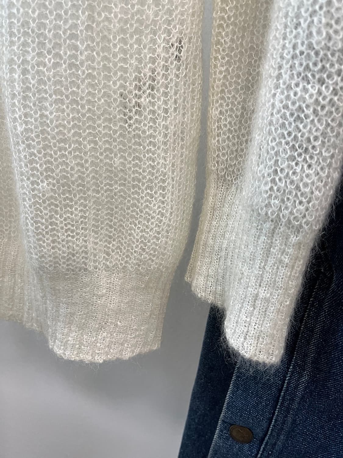 여)  y/project 알파카 레이어드 니트  상품이미지6