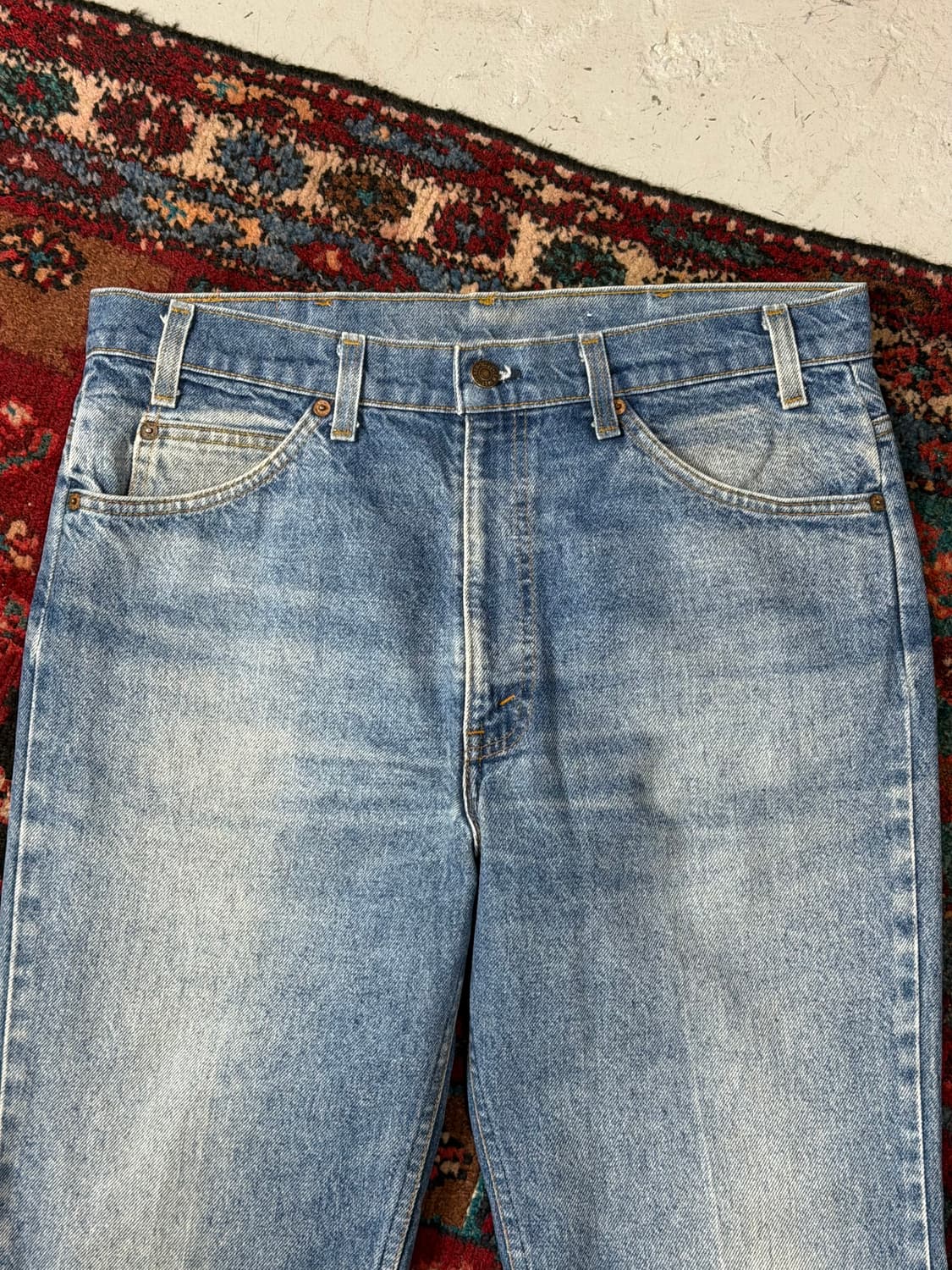80’s USA 빈티지 리바이스 517 오렌지탭 부츠컷 리바이스 청바지 상품이미지5