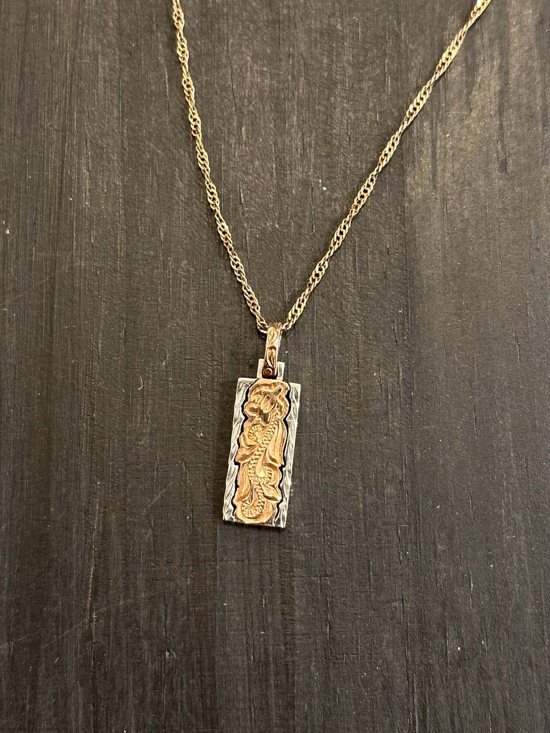 Hawaii 925silver necklace(Rose 상품이미지1