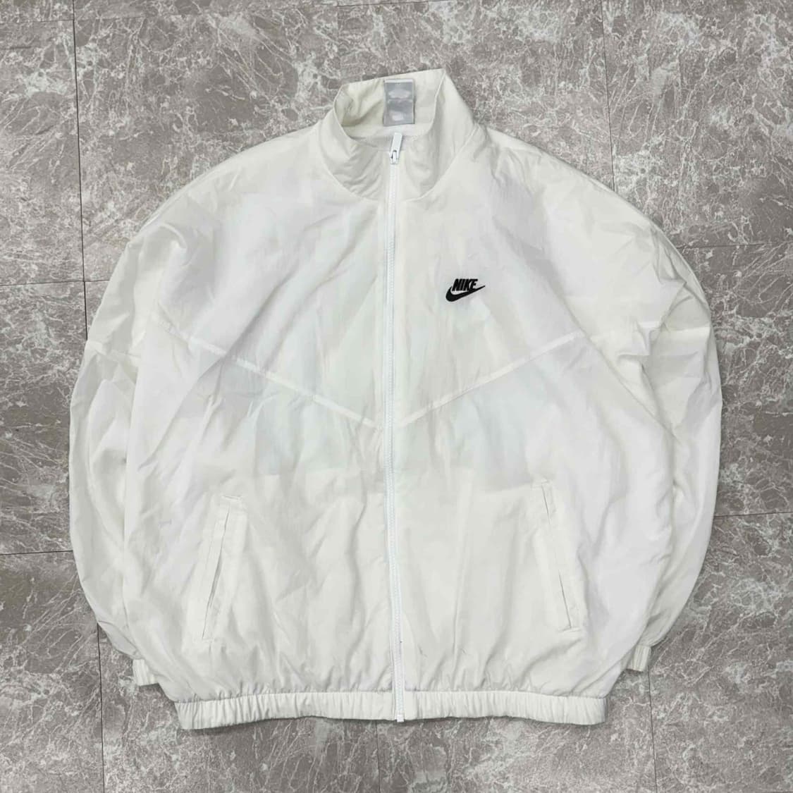 나이키 신형 NSW 화이트 아방핏 윈드브레이커 자켓 바람막이 희귀져지(X 상품이미지2