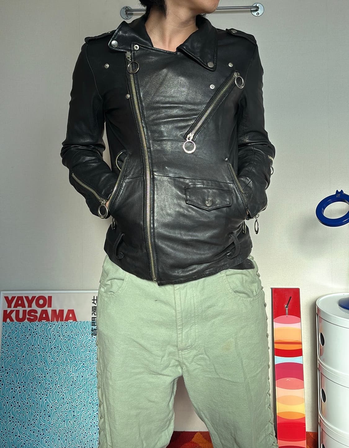 MAKIN JAN MA 09AW Bondage Leather Jacket 상품이미지2