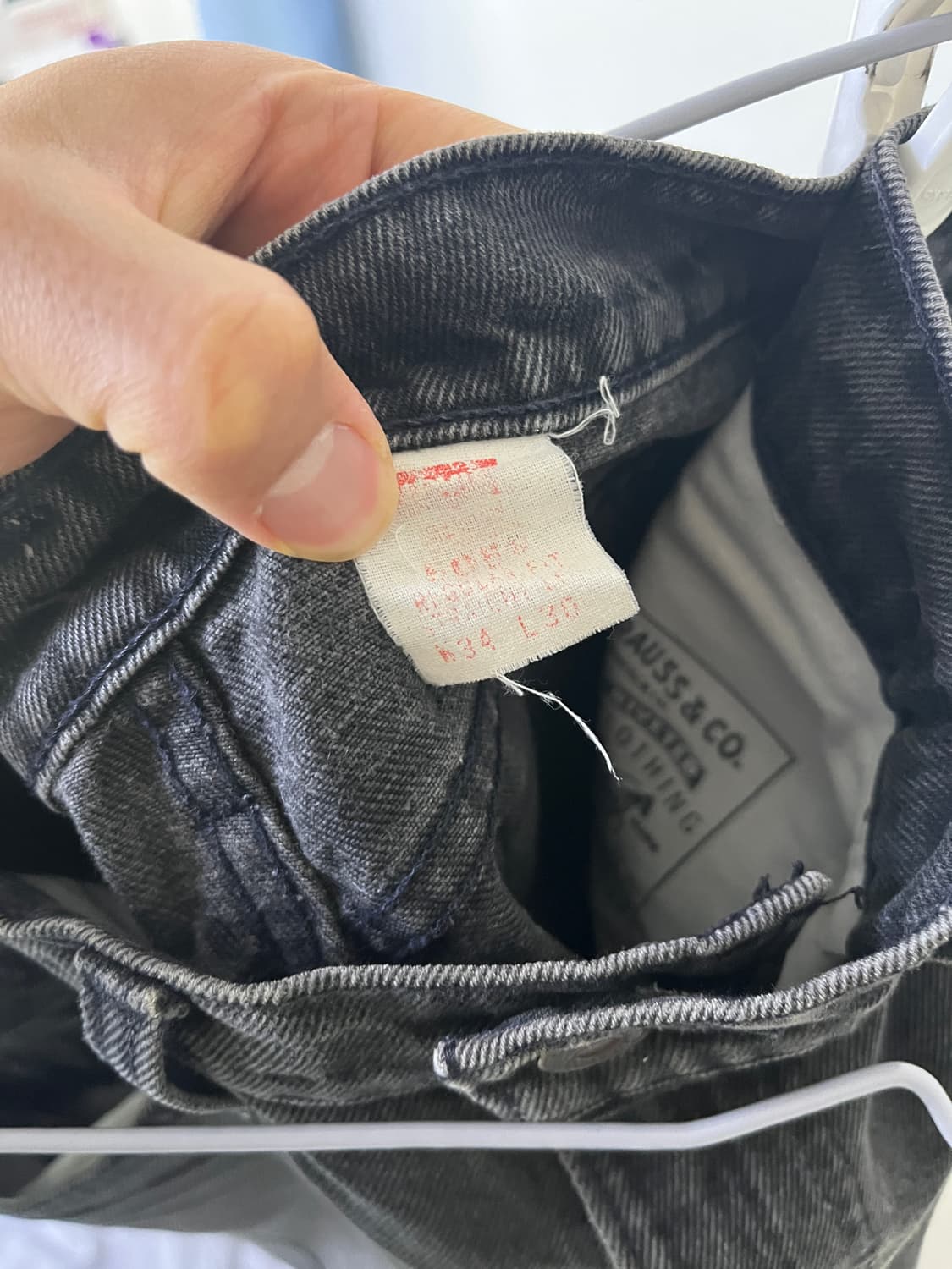 빈티지 리바이스 505 34/30 상품이미지4