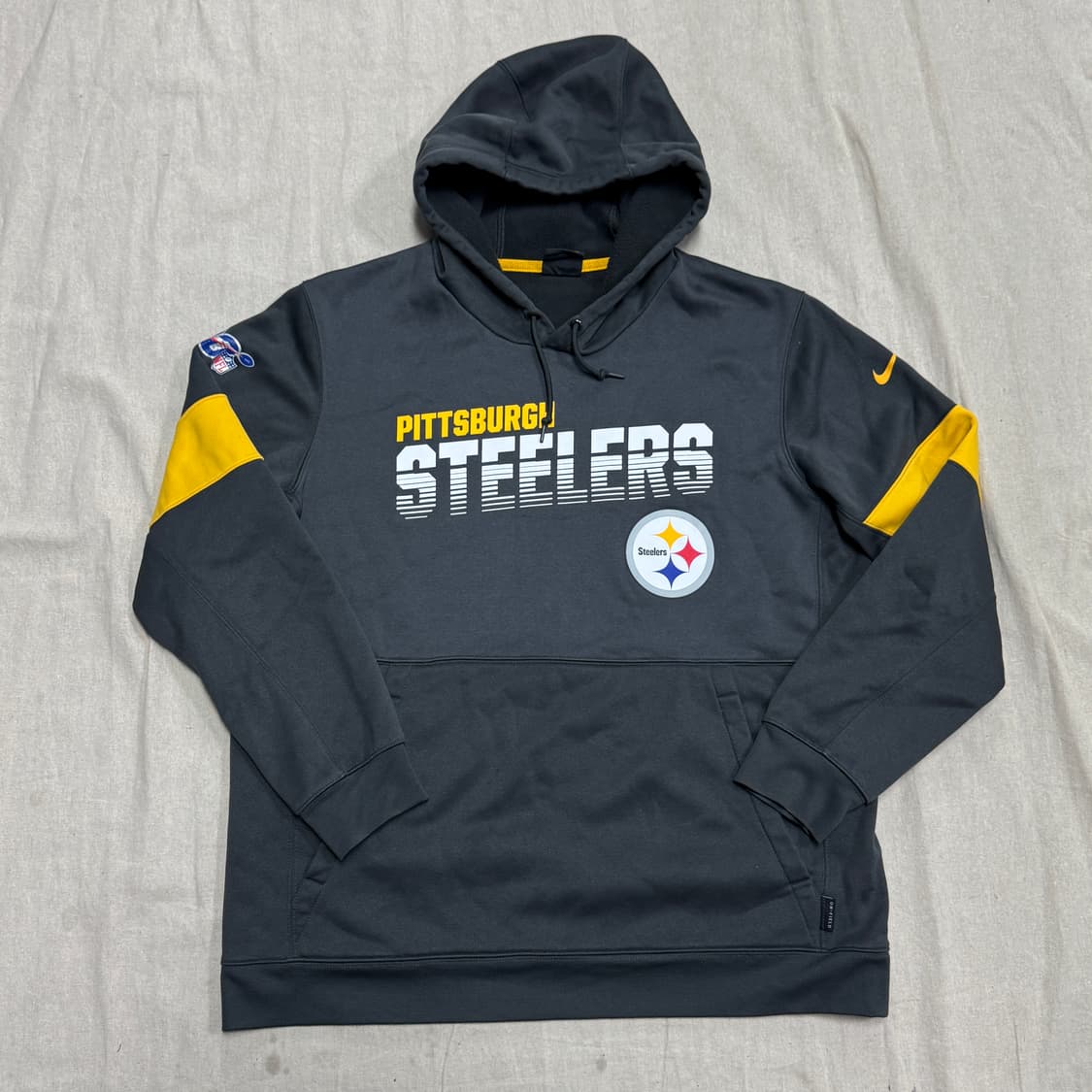 나이키 드라이핏 NFL 피츠버그 스틸러스 후드 XL 상품이미지1