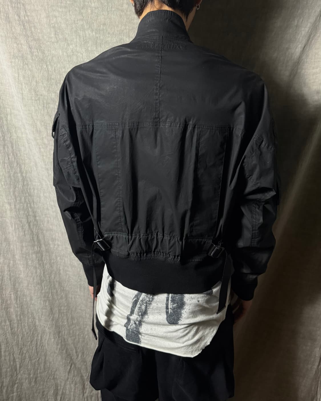 Julius_7 Wax Coated Bomber 상품이미지3