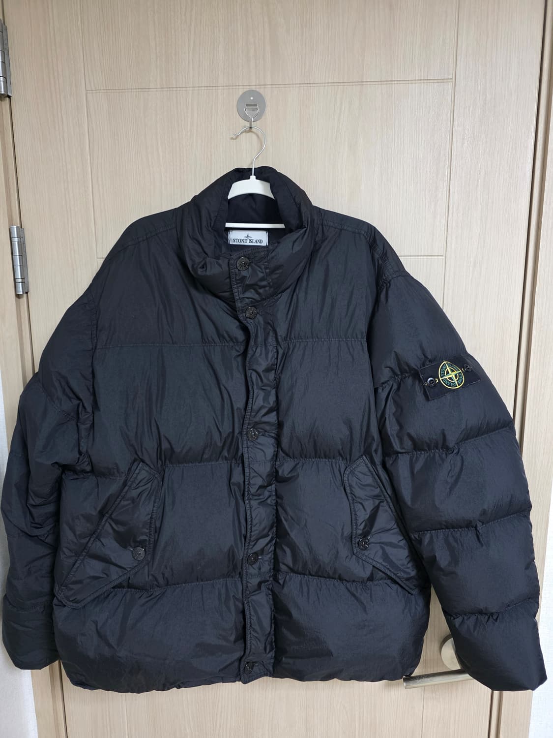 스톤아일랜드 크링클랩스 24fw 블랙 XL 상품이미지1