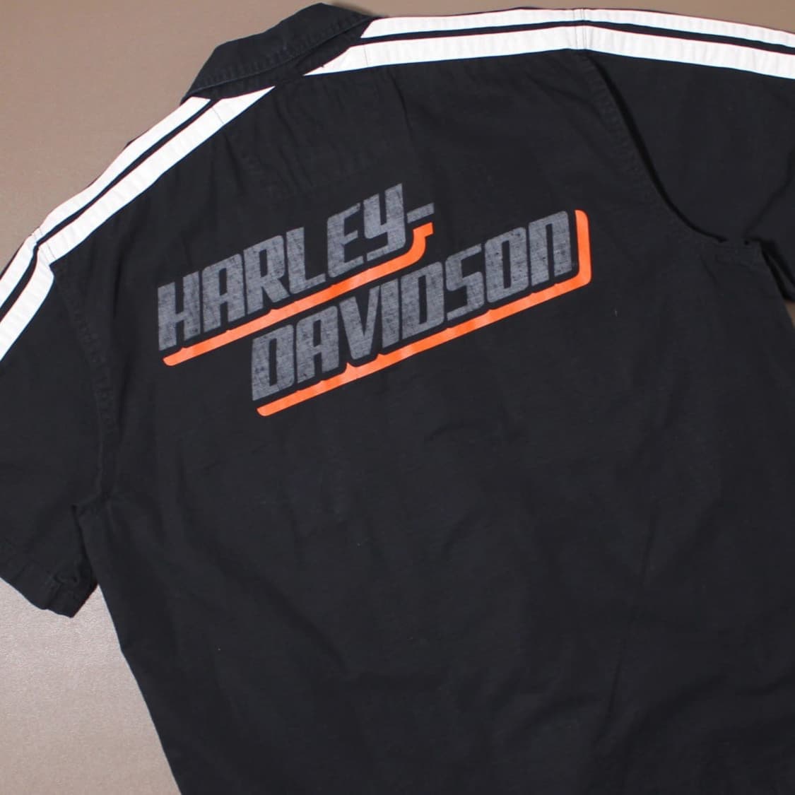 Harley-Davidson 할리 데이비슨 H-D 패츠 워크 반팔 셔츠 상품이미지2