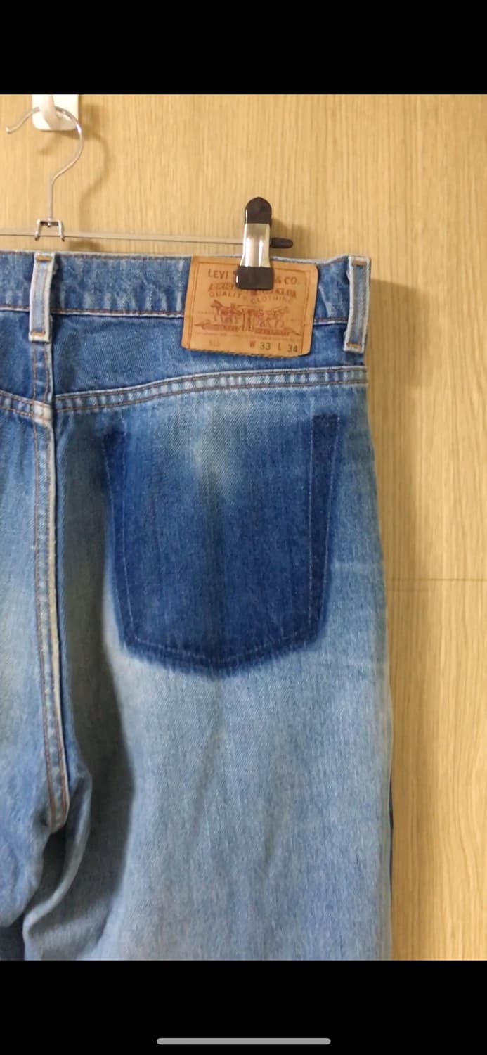 Vintage Levi’s patchwork jean 상품이미지5