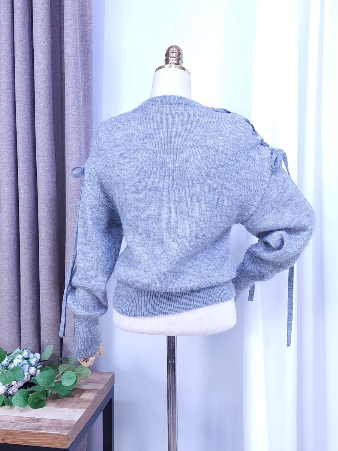 LE CIEL BLEU 아일렛 니트 상품이미지6