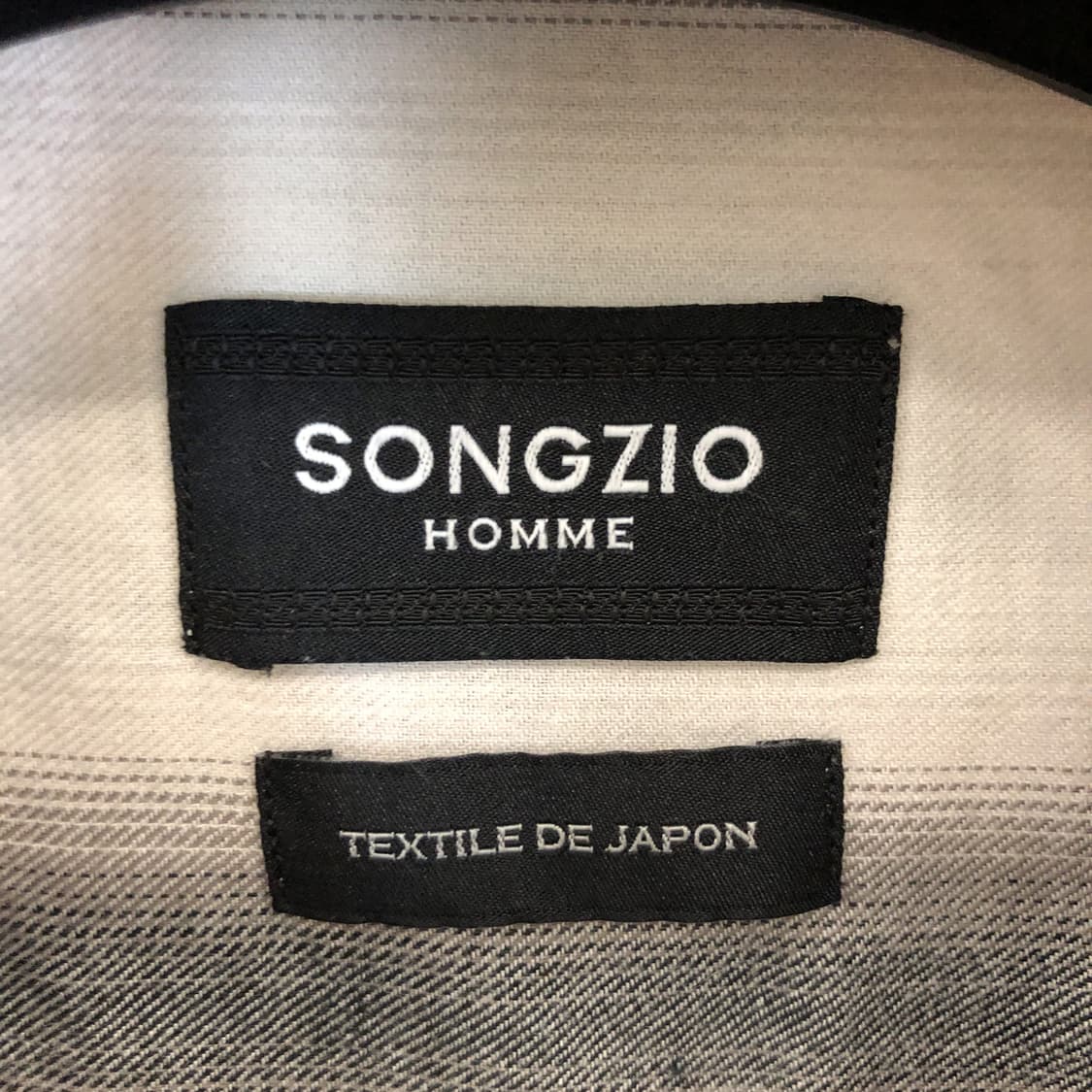 송지오옴므 레이어드셔츠 100 JPN원단 상품이미지5