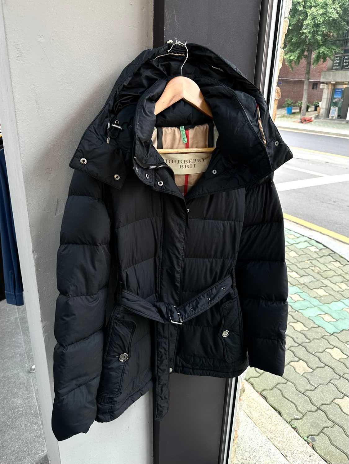 M/ 버버리 구스다운 벨티드 패딩자켓 상품이미지2