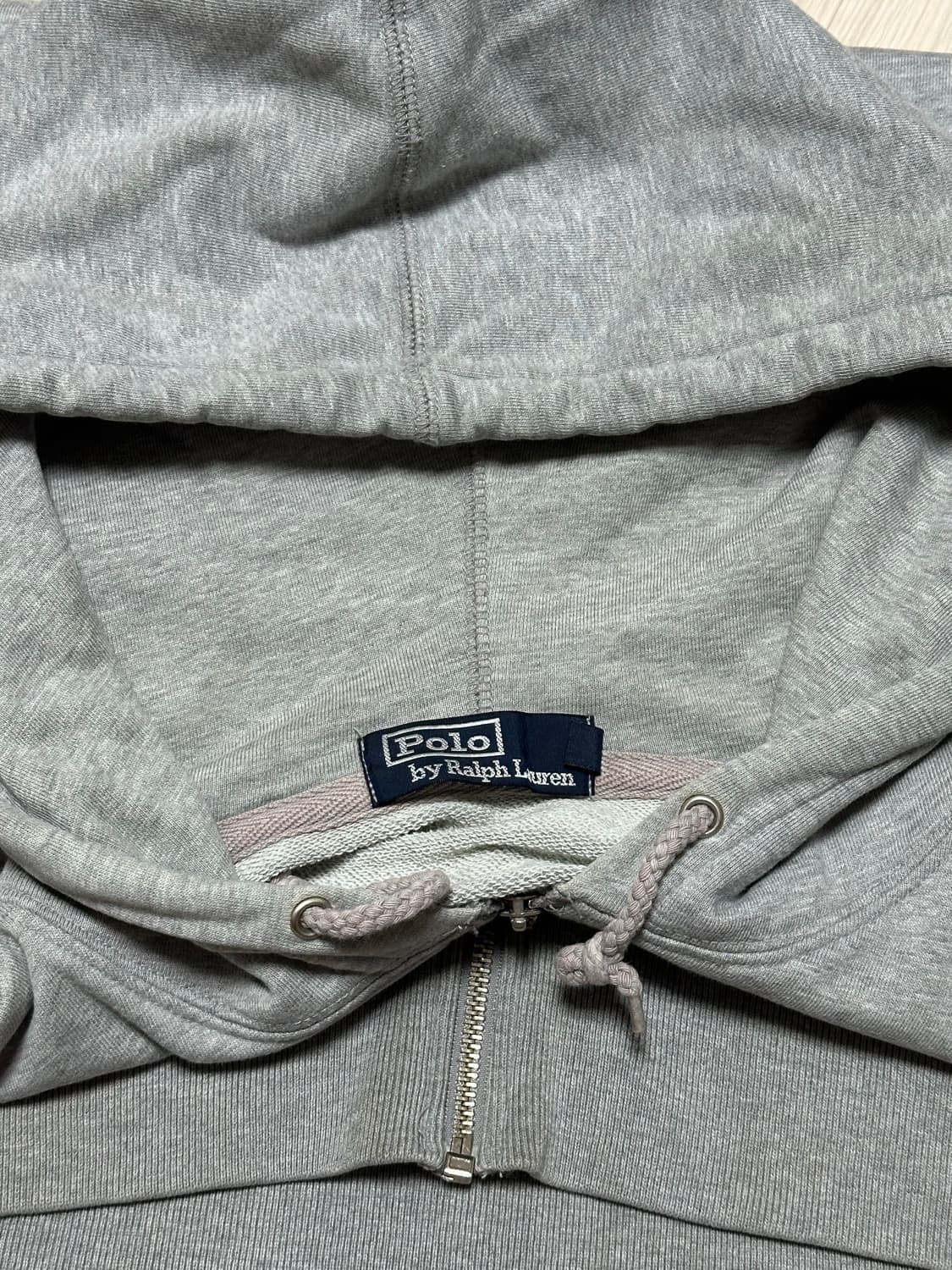 폴로 랄프로렌 POLO 네이비포니 후드집업 그레이 상품이미지8