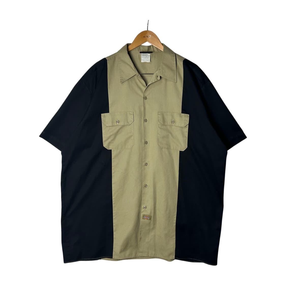 [Dickies] 디키즈 투포켓 배색 워크 반팔 셔츠 상품이미지1