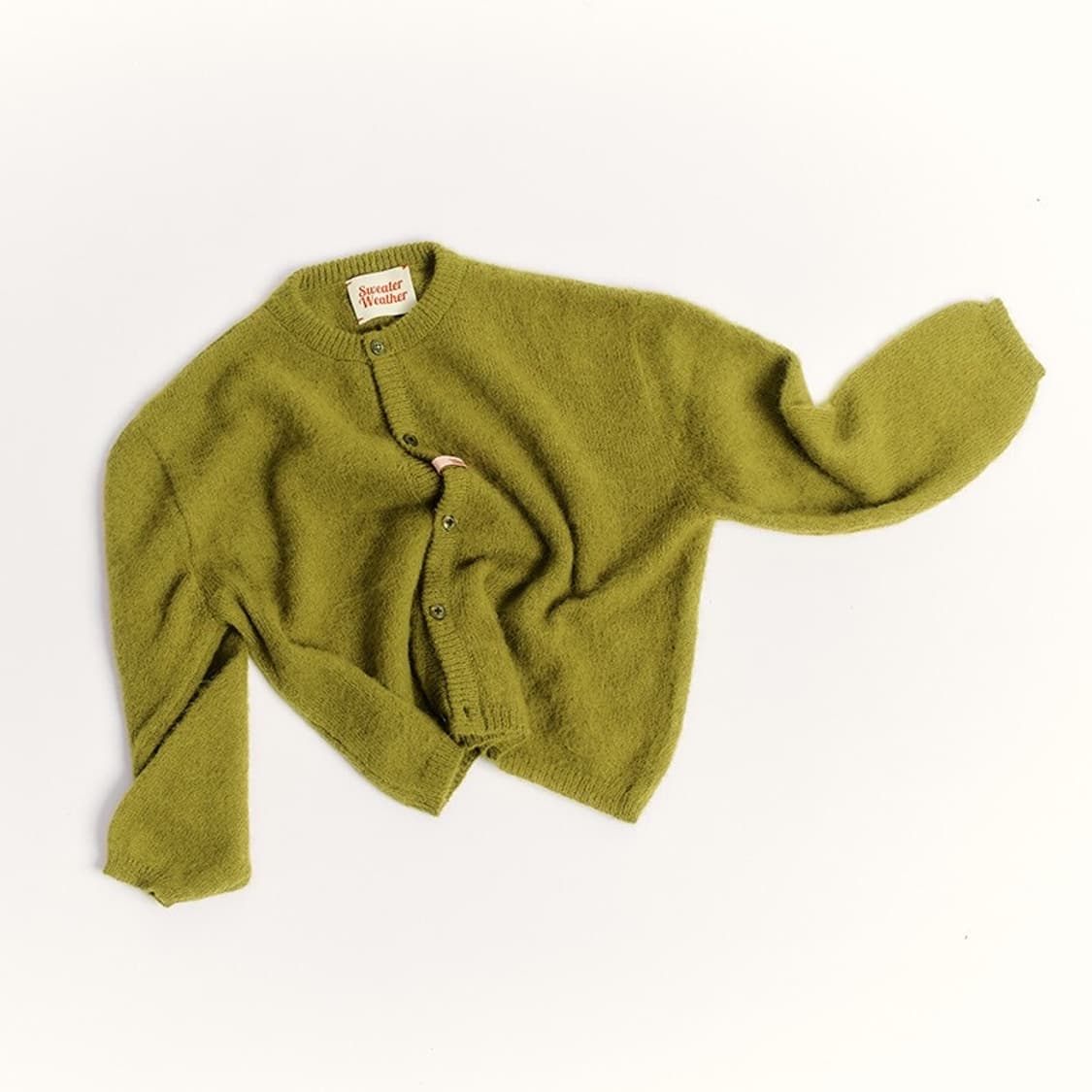 스웨터웨더 89% Alpaca, Basic Medio Cardigan 상품이미지2