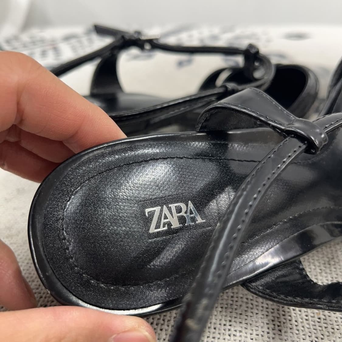 자라 ZARA 스트랩 힐 235 X01232 상품이미지4