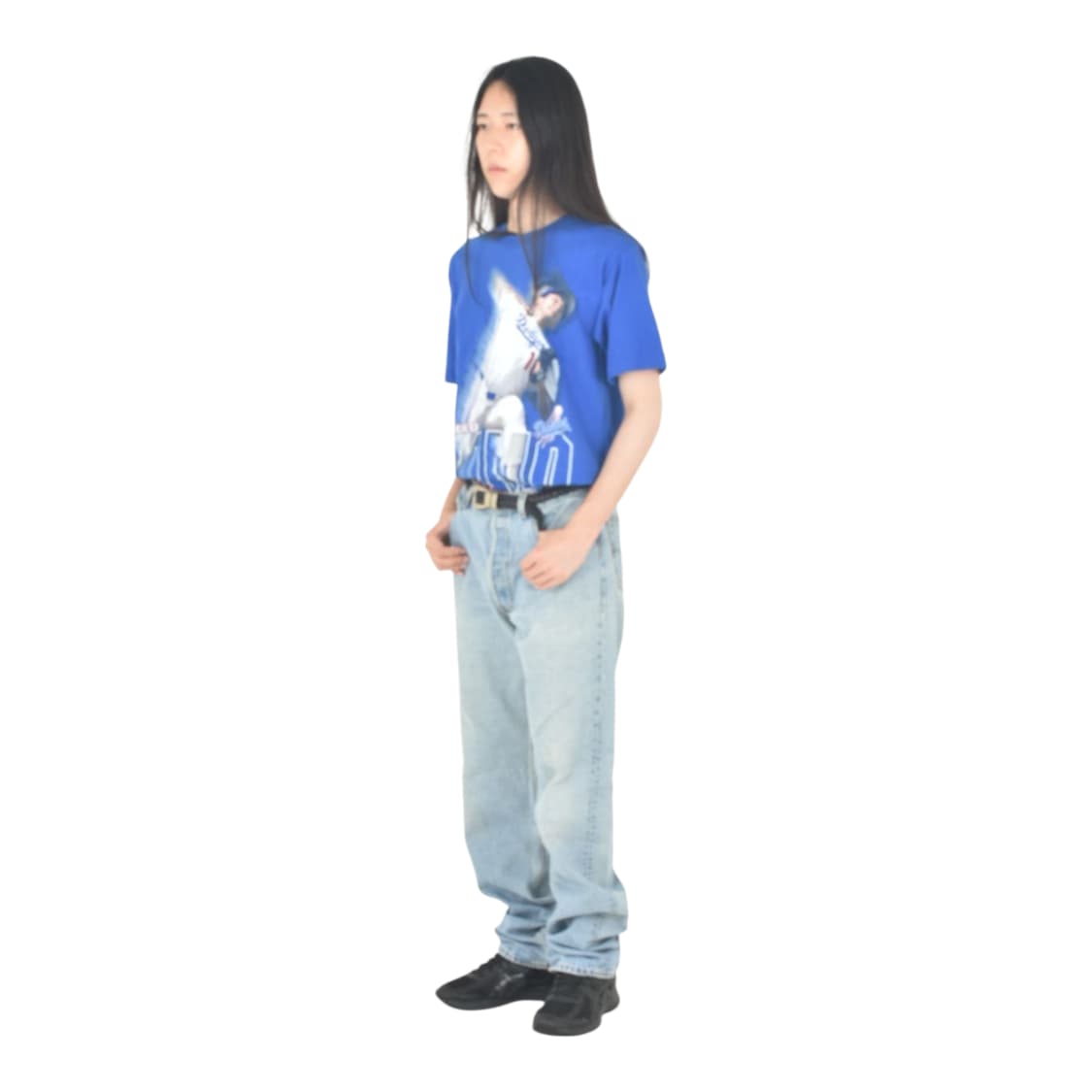 90S 오리지널 LA다저스 히데오노모 반팔티 데드스탁 M N0012 상품이미지8