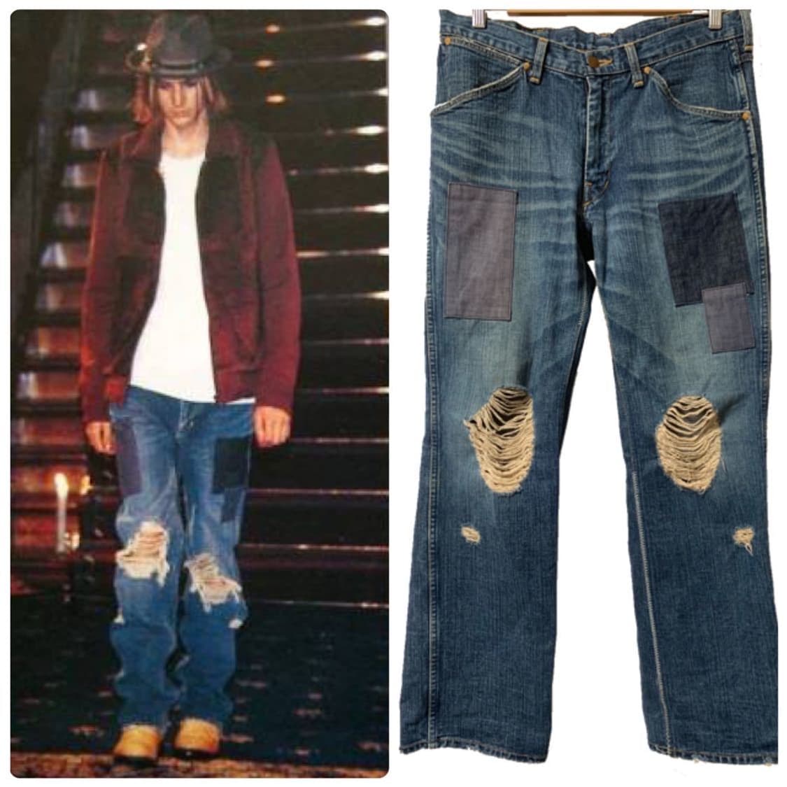 (4) 넘버나인 03aw 패치 데님 상품이미지1