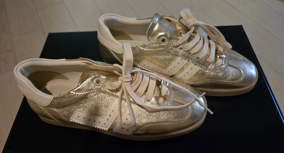 Lanvin 랑방 골드 스니커즈 230 상품이미지2