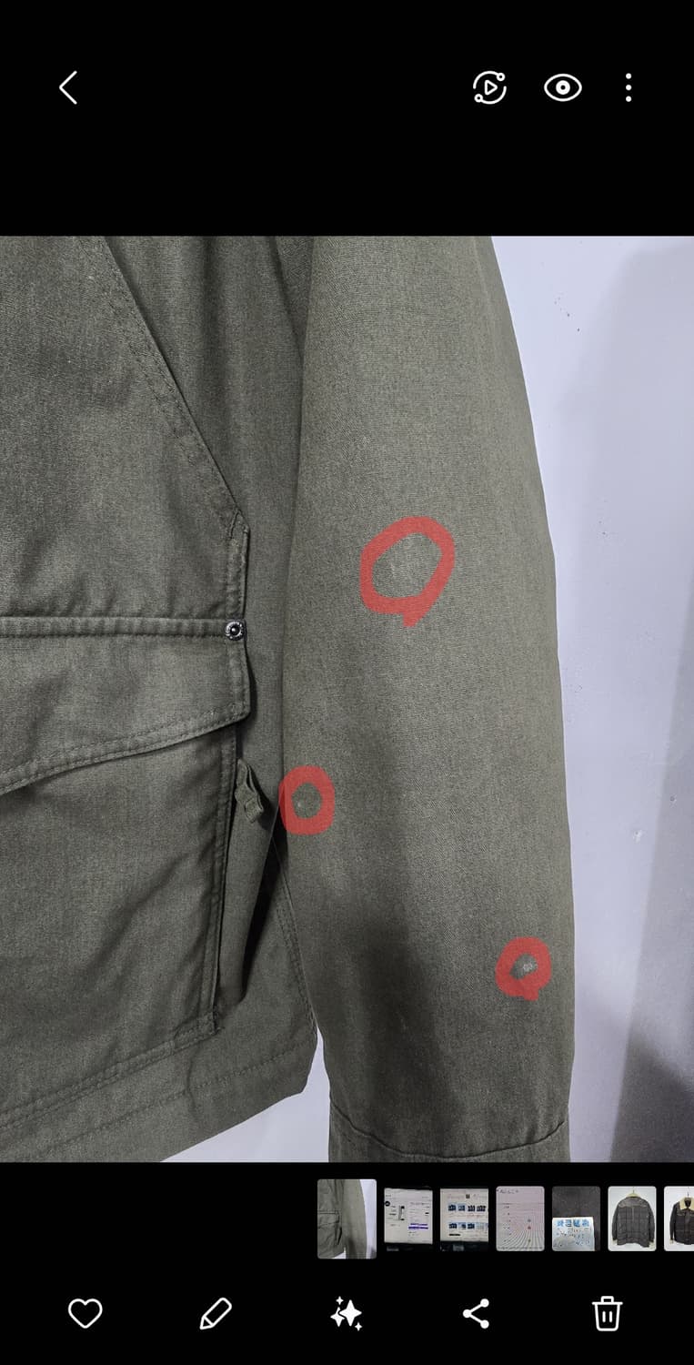 컬럼비아 올리브 그린 로마 비스타 자켓 상품이미지8