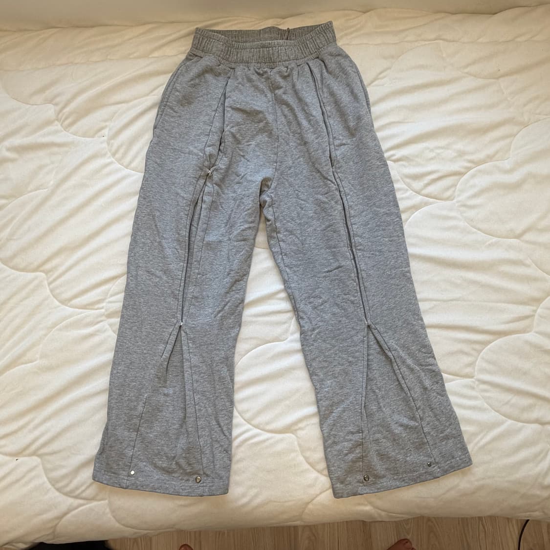 [OS]퓨처랩 스냅 오버 스웻팬츠 V2.1 그레이 상품이미지2