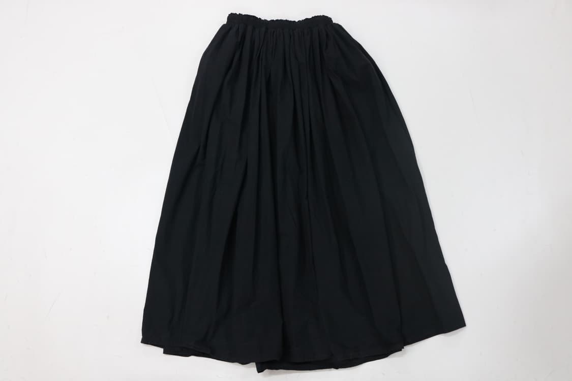 에버신스 eversince  블랙 밴딩 셔링 펑크 롱 스커트 상품이미지4