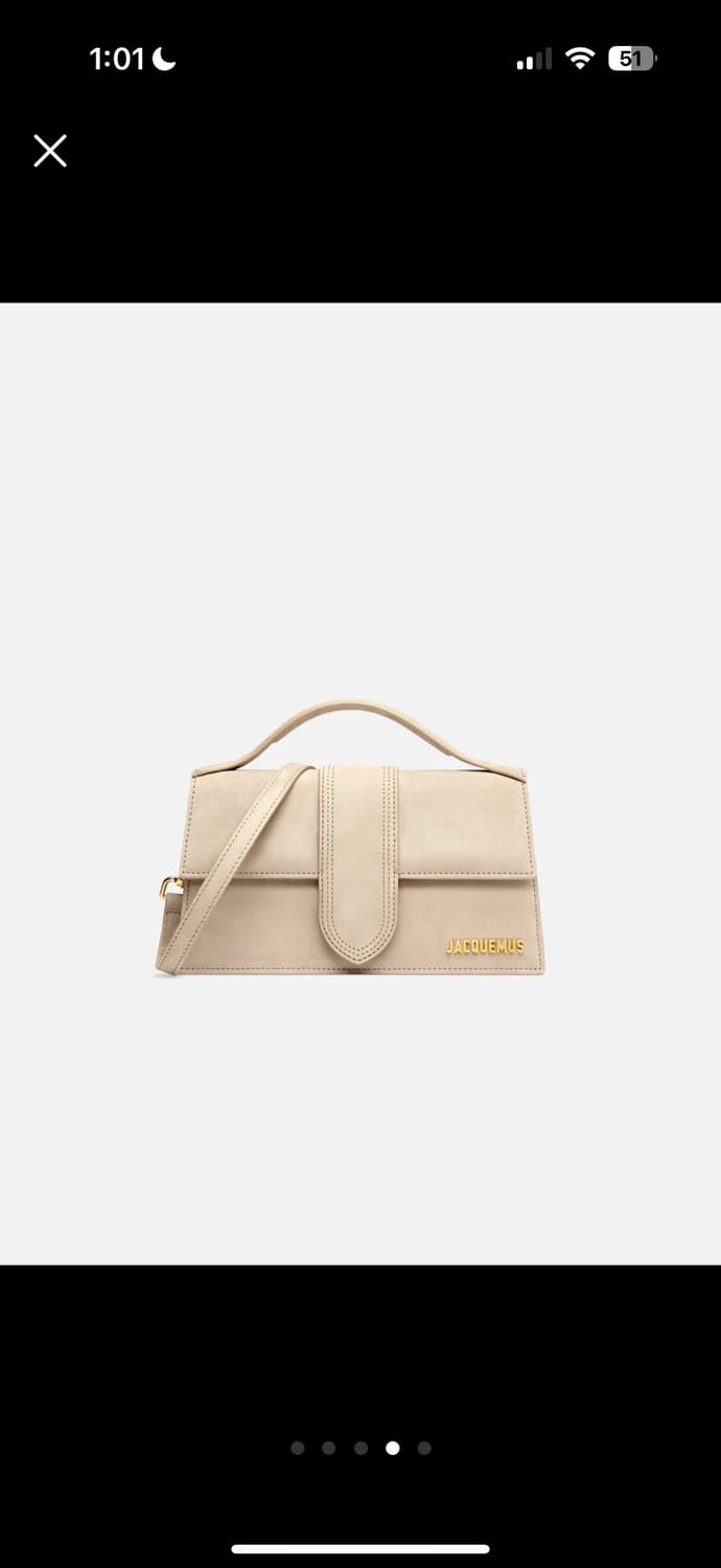 Jacquemus 라지 밤비노백 상품이미지1