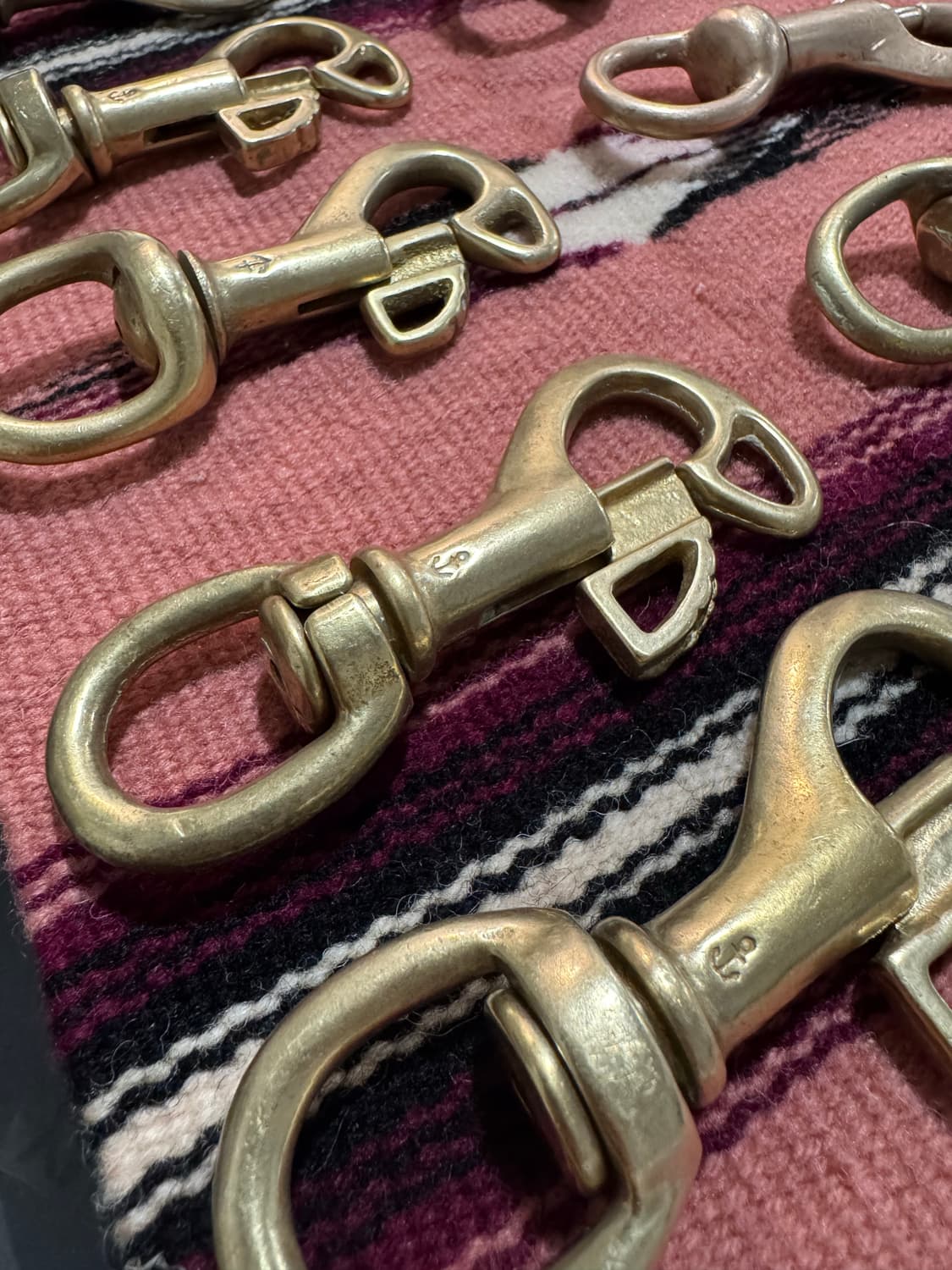 Vintage BRASS KEY RING 상품이미지3