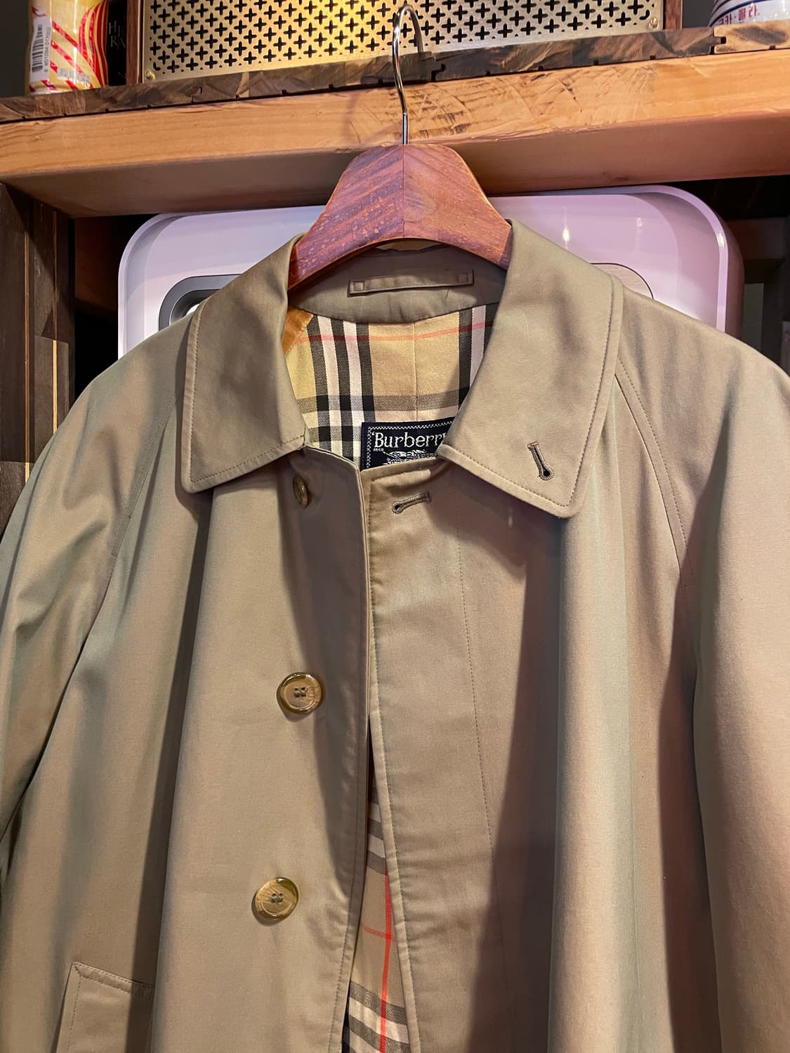 90s 버버리 트렌치코트 상품이미지2
