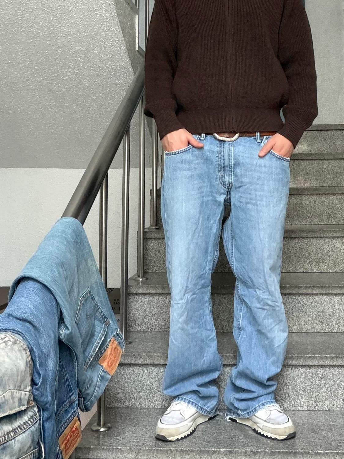 a235) 34 리바이스 569 루즈스트레이트 상품이미지3